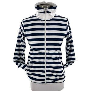 NWT Helly Hansen Dames Naiad Fleece Jacket  Nautical Stripe Women's Medium